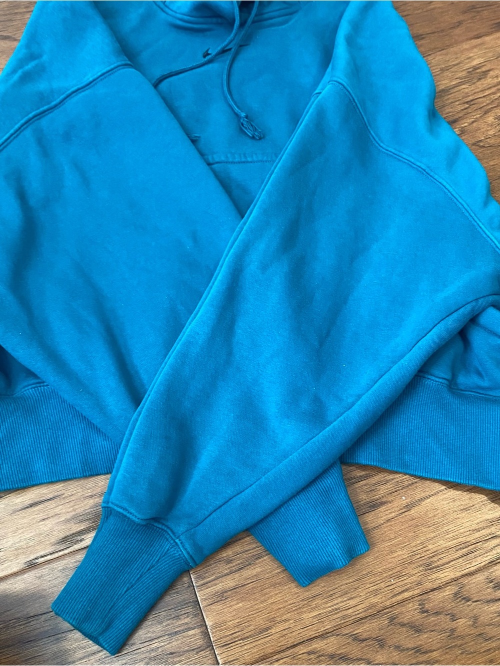Women's Nike Oversized Phoenix Fleece Hoodie Teal In Color Size Medium - Picture 10 of 16